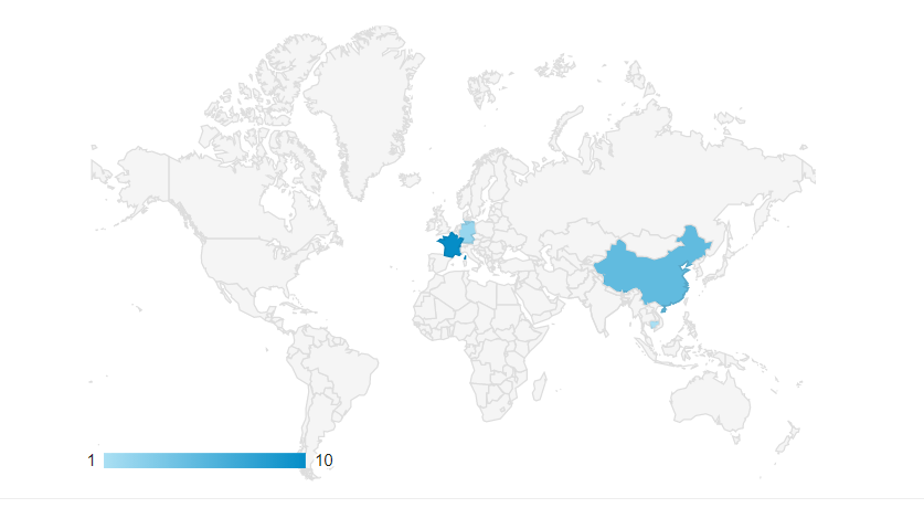 voir la localisation de l'audience de votre site avec Google Analytics