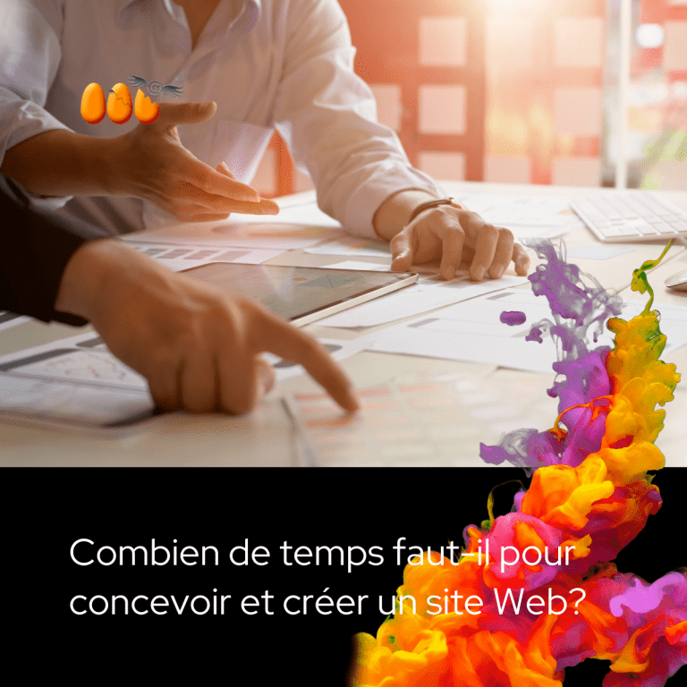 Combien de temps faut-il pour concevoir et créer un site Web?